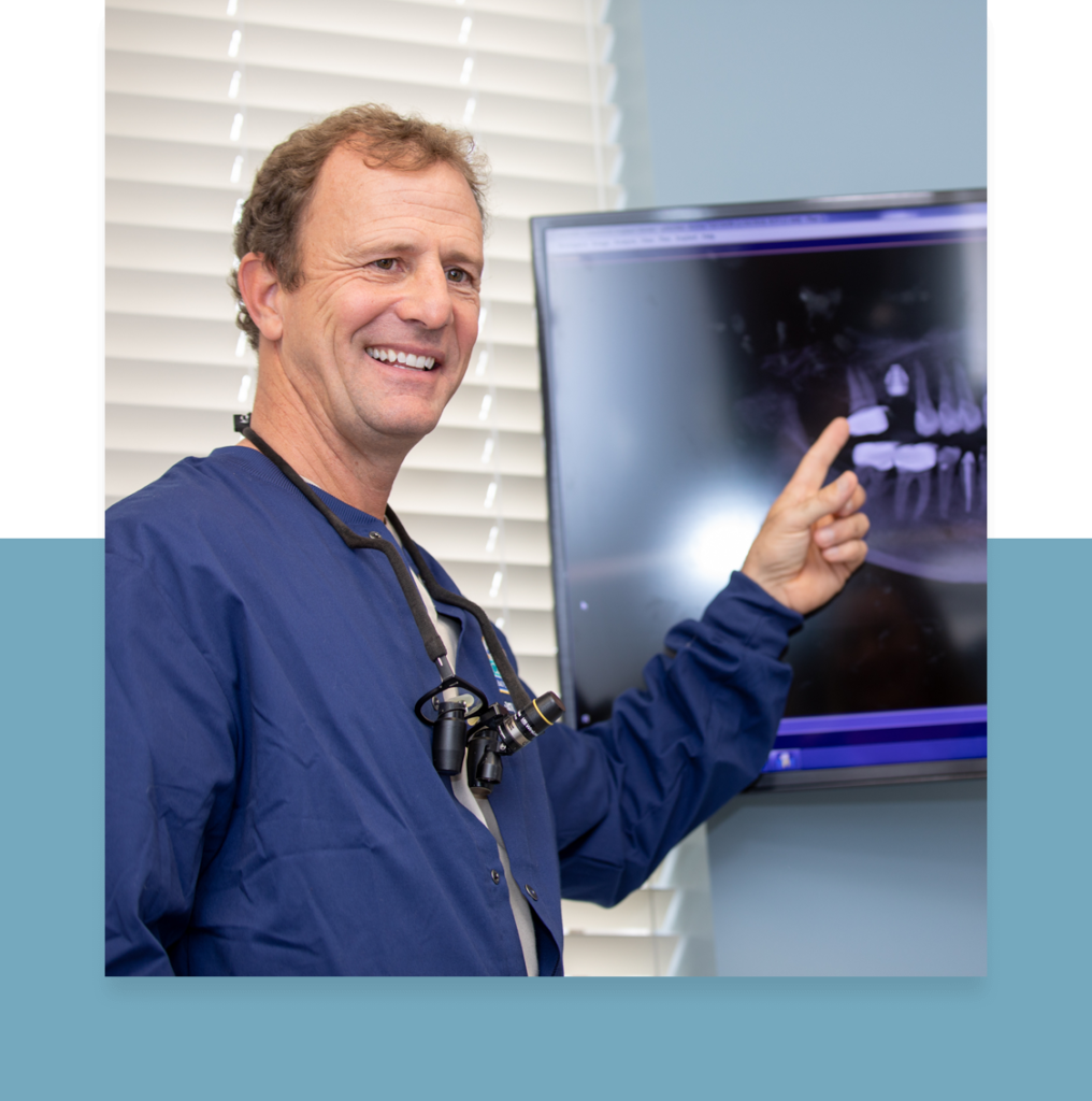dr ashton discussing tooth extraction Leesburg, VA