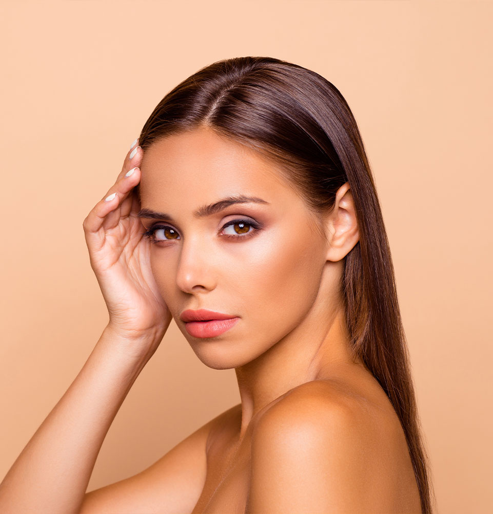 botox patient after their cosmetic treatment